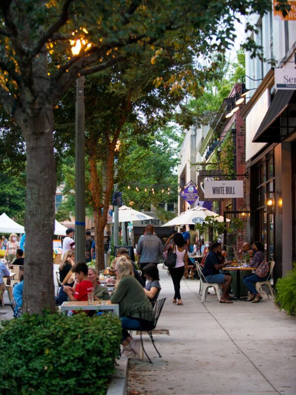 Shopping and Dining on East Court Square