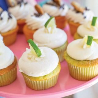 key lime cupcakes at Lenox Cupcakes