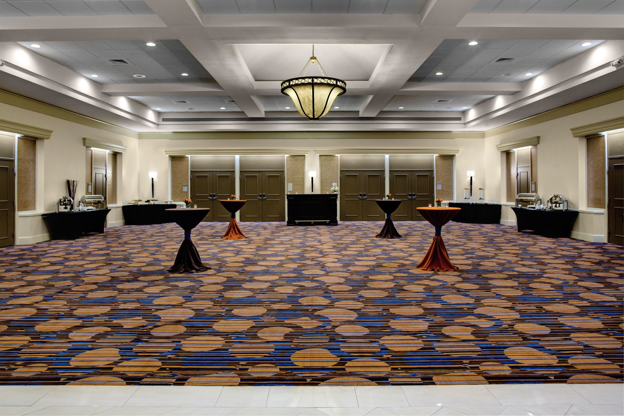 Pre-function area at Decatur Conference Center