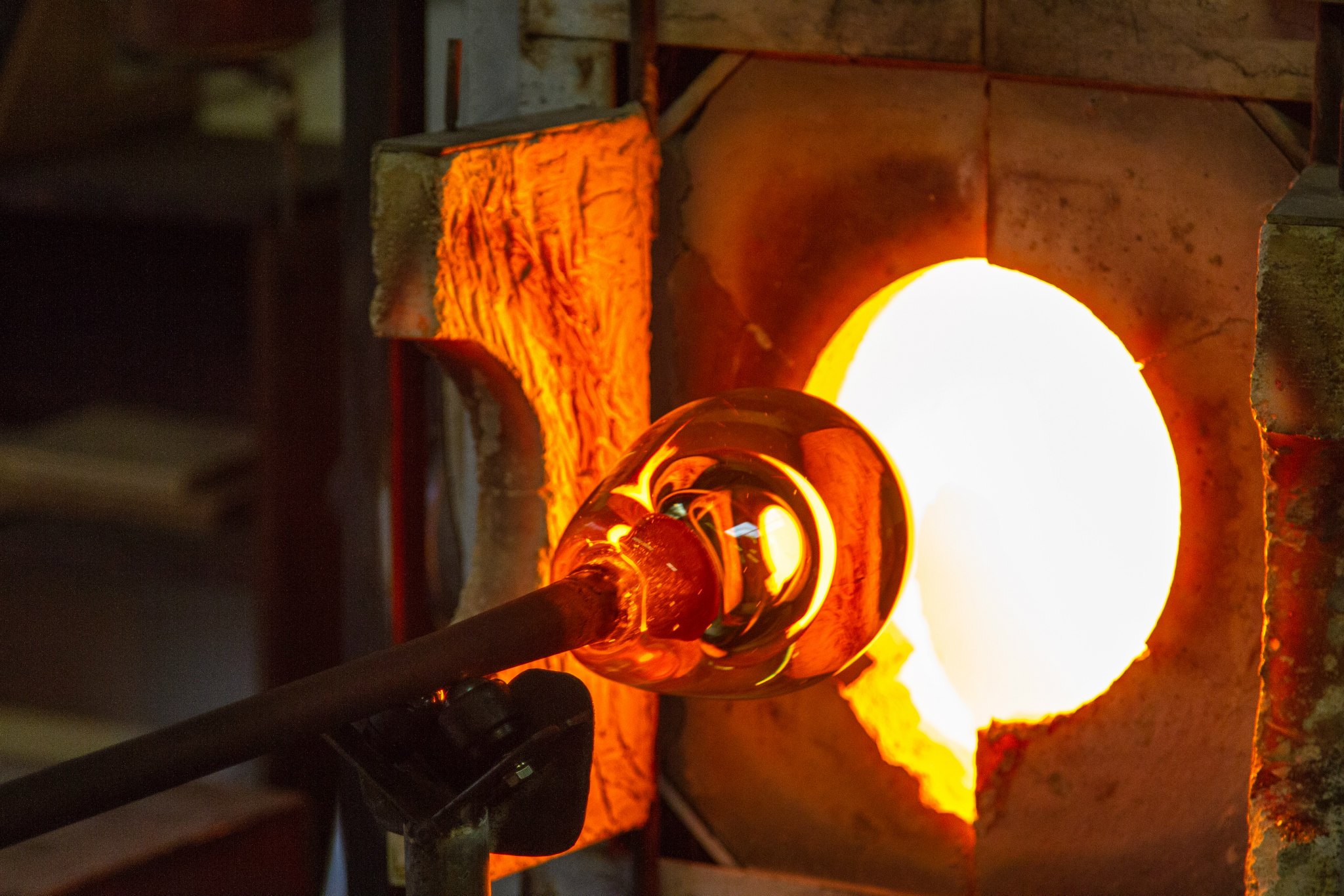 glassblowing demonstration