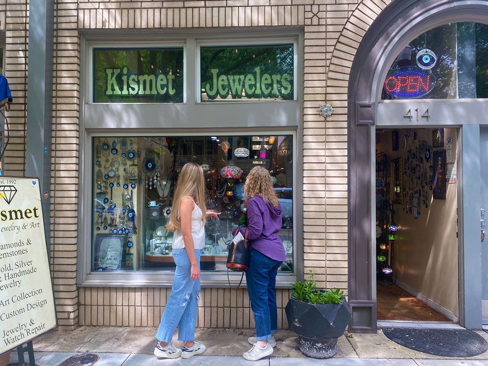 Kismet Jewelers storefront