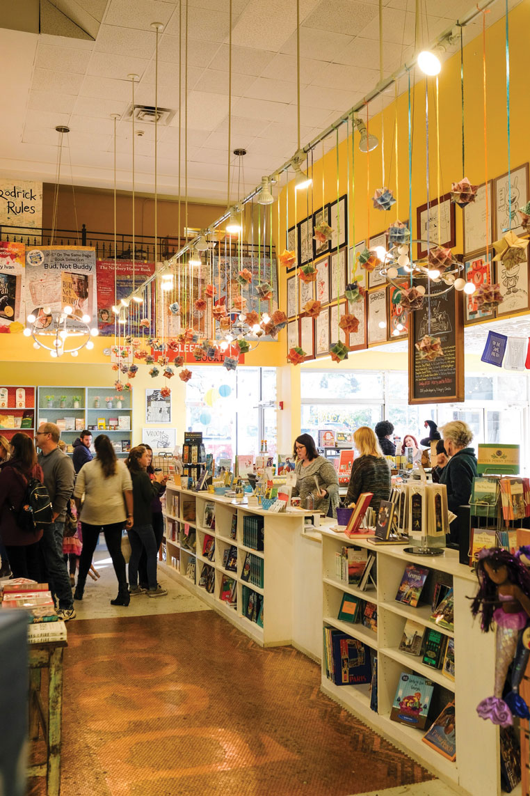 Inside Little Shop of Stories