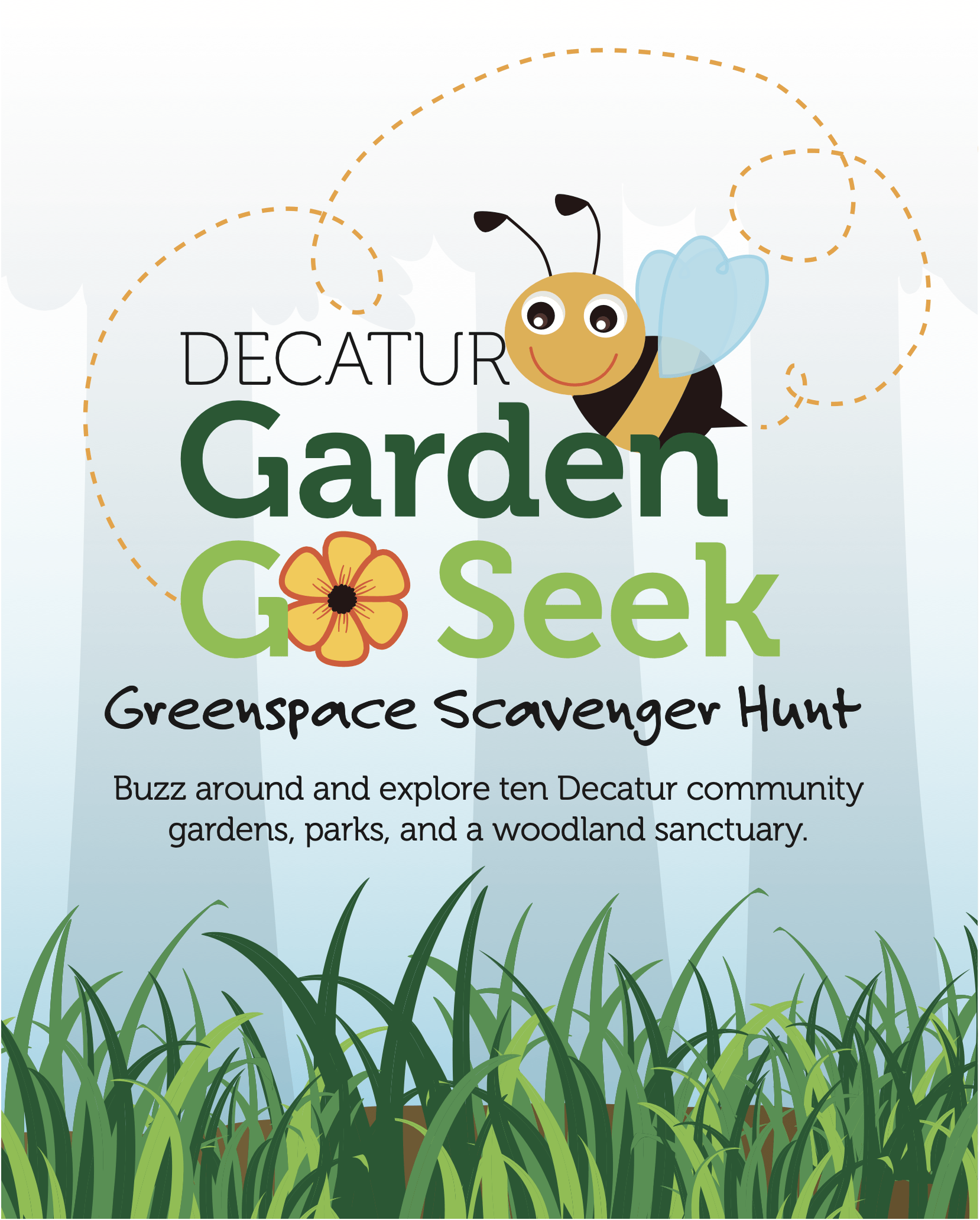 Garden Go Seek scavenger hunt book cover